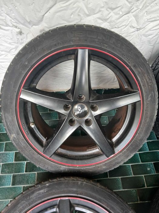 Jante Aliaj Ronal R41 MATT BLACK Second Hand