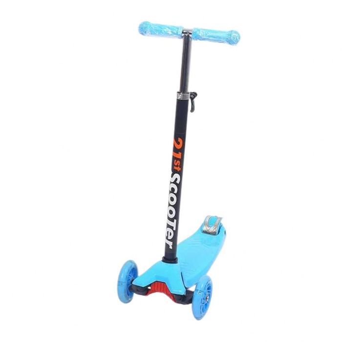 Детска тротинетка Scooter със светещи колела сгъваема до 50кг –4 Цвята
