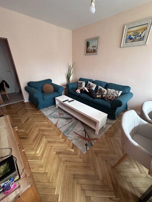 IKEA EKTORP – диван + креслo | 2 комплекта калъфи