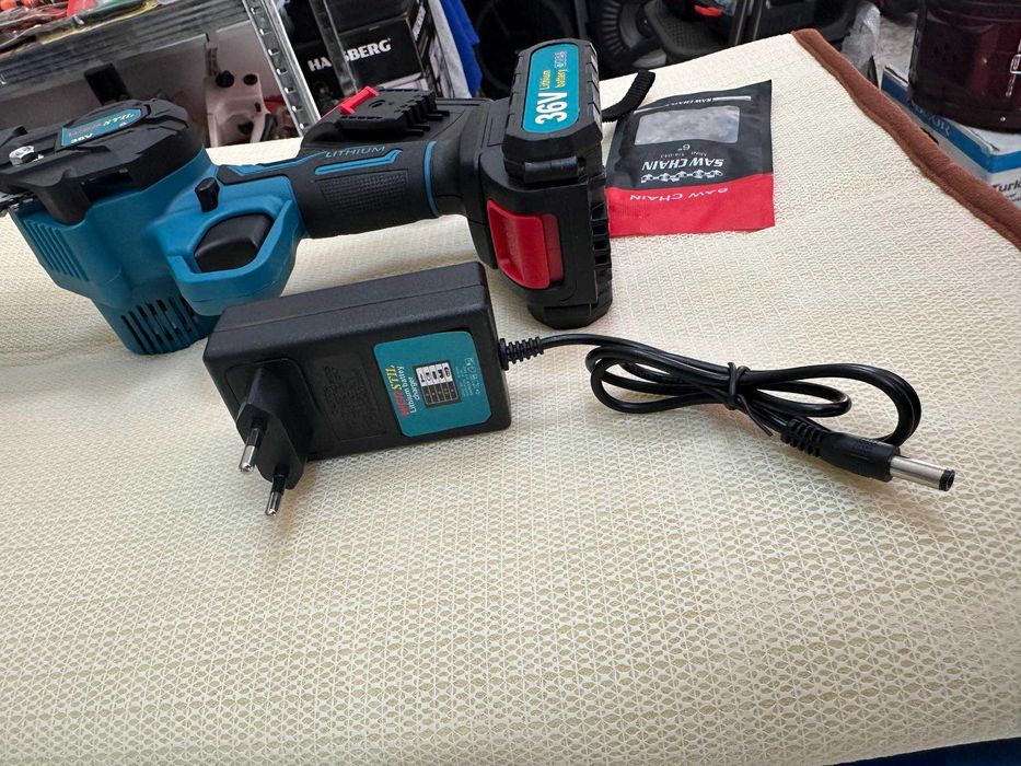 Акумулаторен Трион за Клони WERSTIL 36V 8Ah верижна резачка