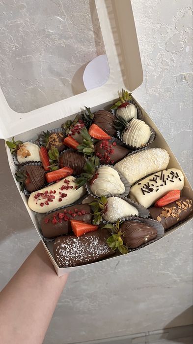 клубника в шоколаде