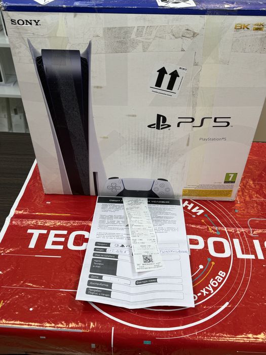 ***825GB Sony Playstation 5 FAT Technopolis Гаранция 2024 PS5