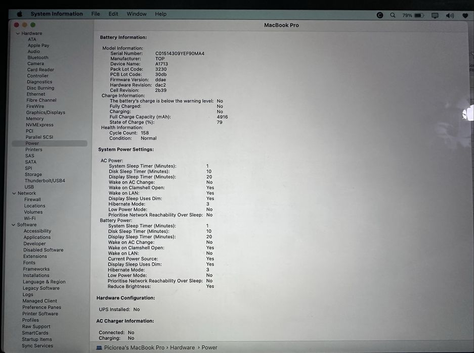 MacBook Pro 13 inch 2020