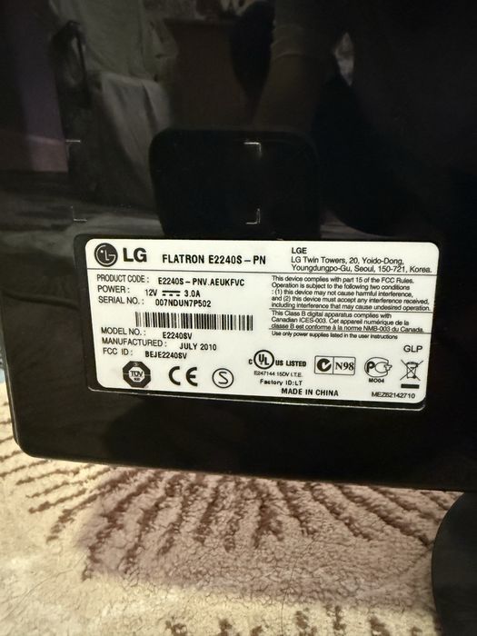 ИГРОВОЙ ПК + МОНИТОР LG 21.5” | i3-10100F | GTX 1050 Ti 4GB