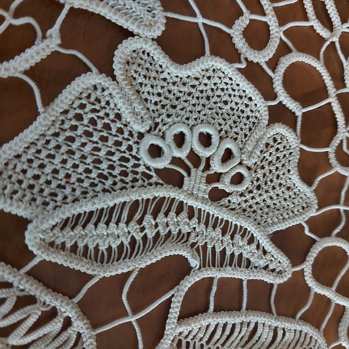 4  dantele decorative din macrame lucrate manual de calitate deosebită