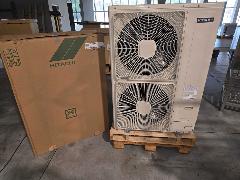 Високотемпературна термопомпа Hitachi Yutaki RAS-6WHNPE - 16 KW - 80 градуса