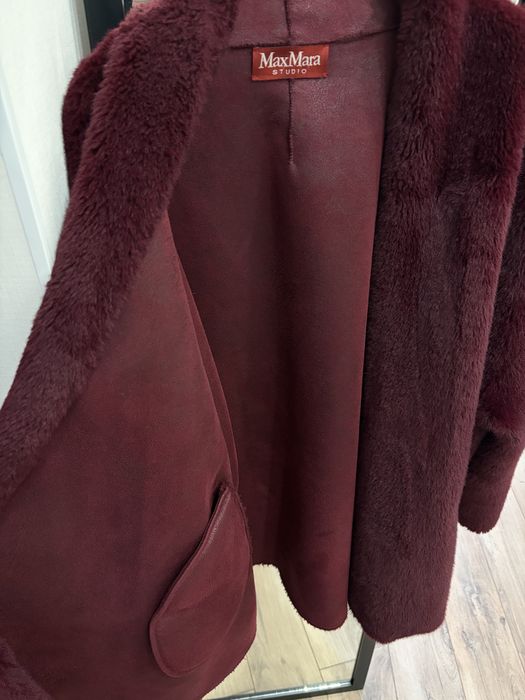 Эко шуба Max Mara