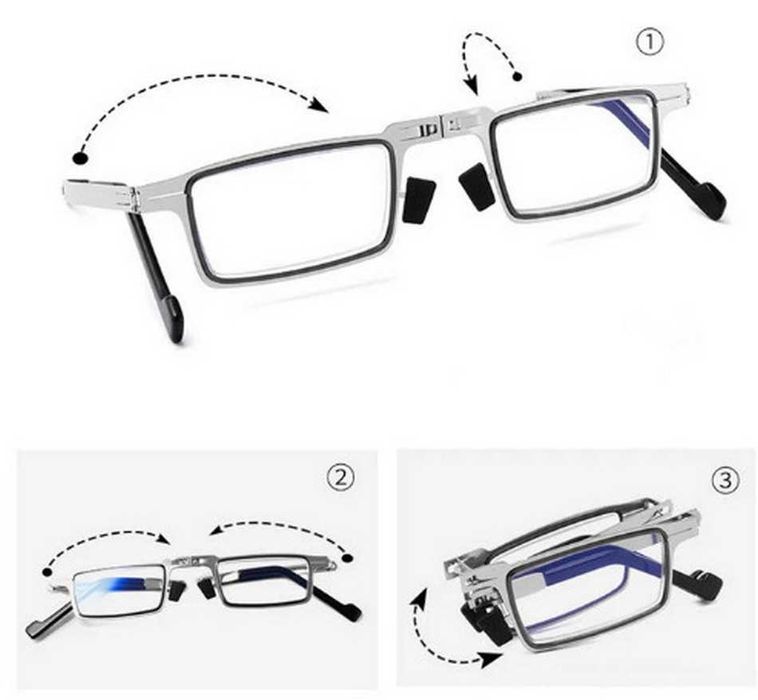 Очила диоптрични за четене сгъваеми