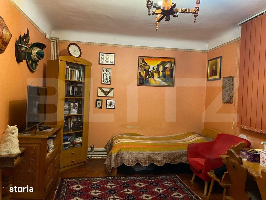 Apartament unic in vila interbelica de 3 camere, 130mp cu gradina