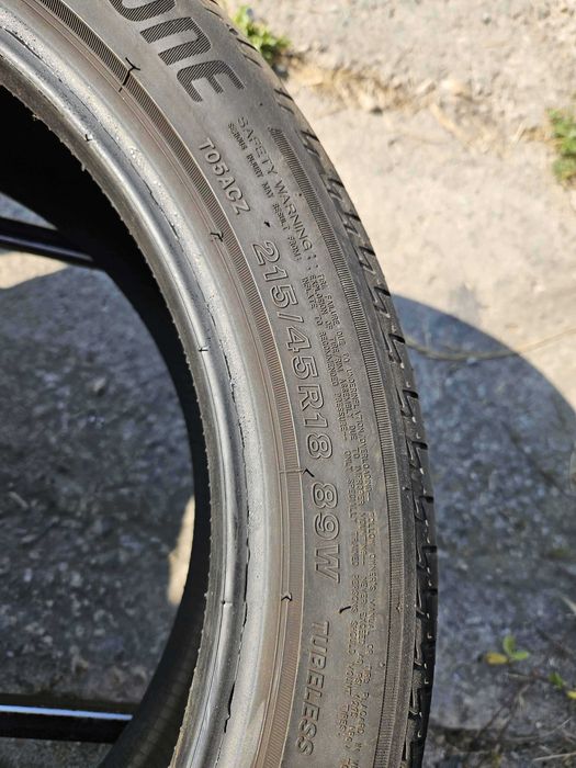 215/45 R18 • Vara • Bridgestone Turanza T005A 89W | 2 buc | Pret/buc