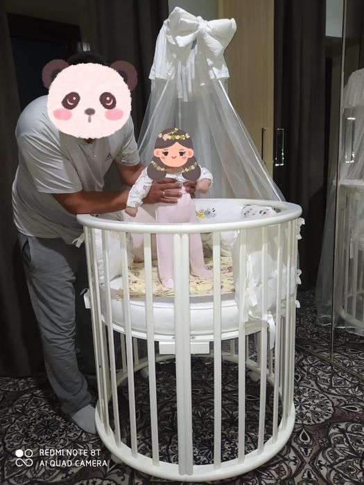 Манеж-кровать детский