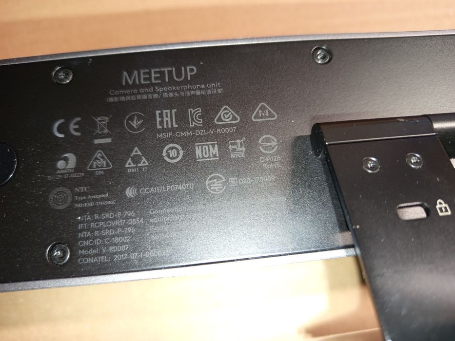 Cameră Videoconferință Logitech MeetUp Ultra-HD 4K