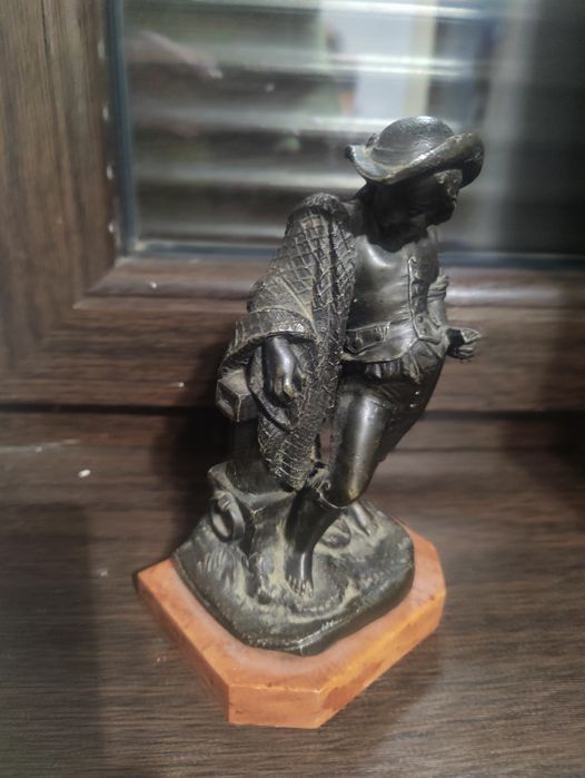 Statueta bronz, inaltime 18cm