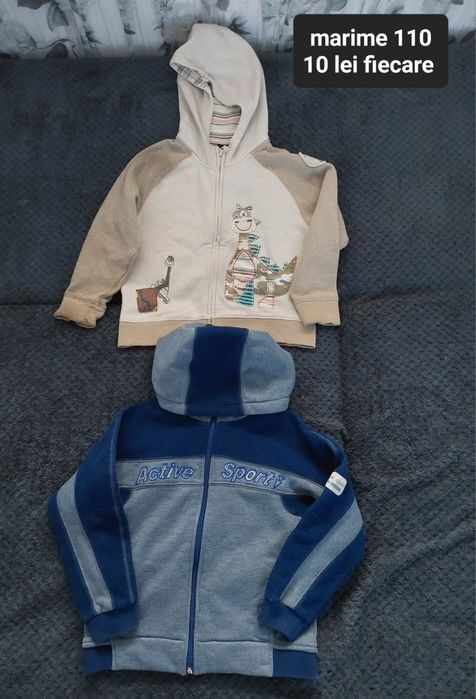 Hanorace băiat mărime 110/116/122