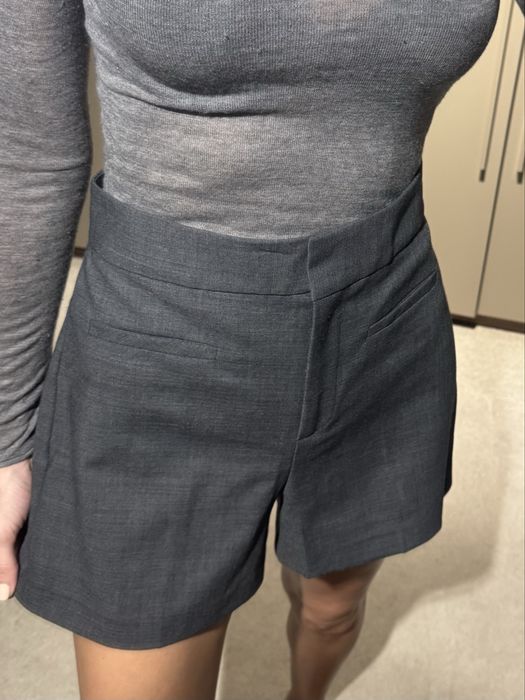 Сиви къси панталонки Sandro размер S