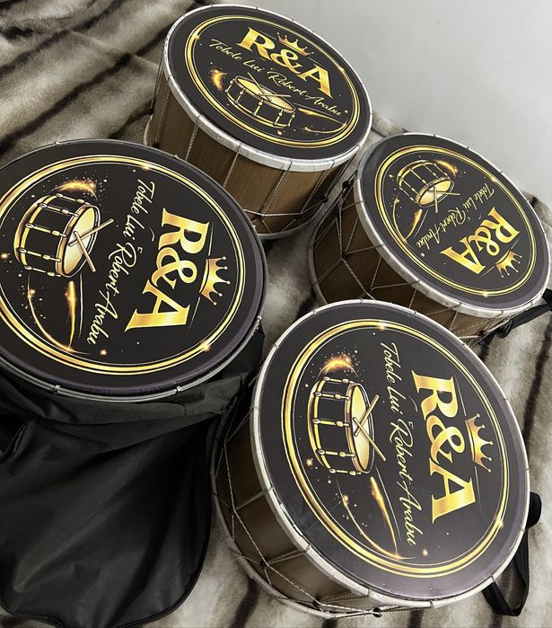 Vând 4 tobe Davul Turcești in stare fiarte bună folosite de doua ori