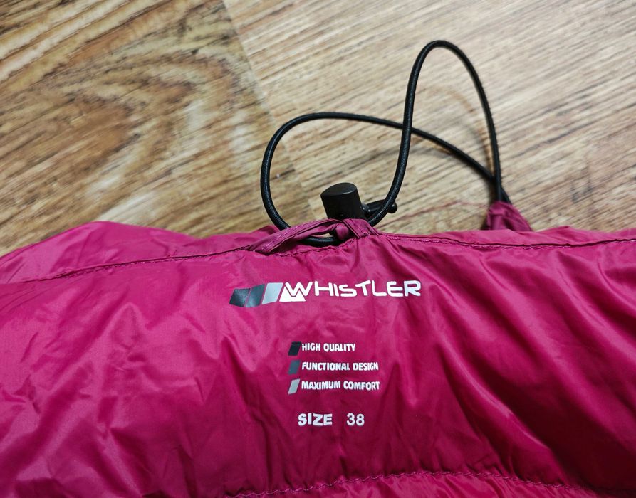 Whistler Оригинално дамски пухено яке С качулка и пух размер 38 - М