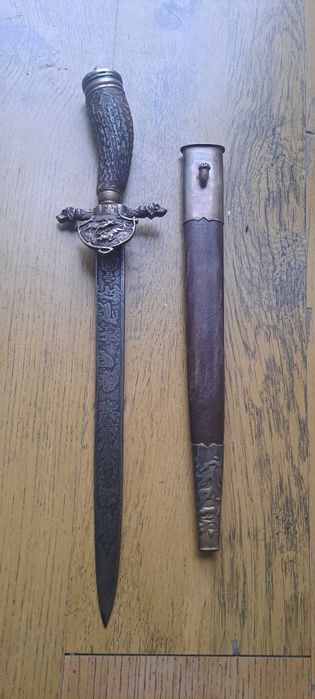 Немски ловен кортик-кама-бебут