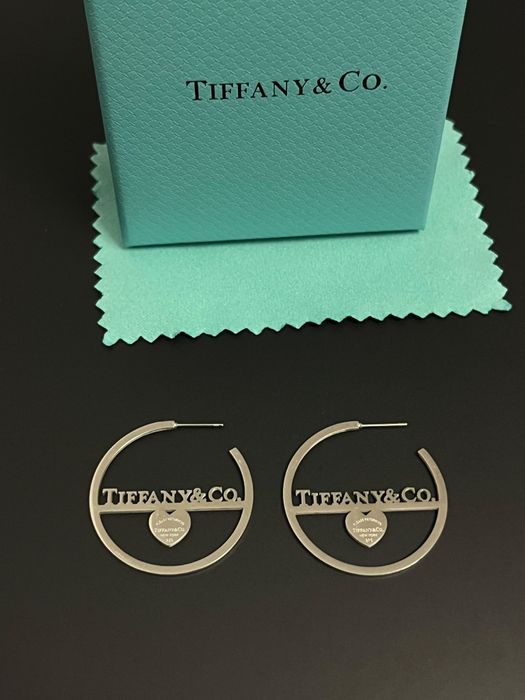 Cercei de argint Tiffany&Co