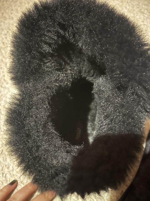 Ghete stil UGG (brand Mojito, pliele naturala)