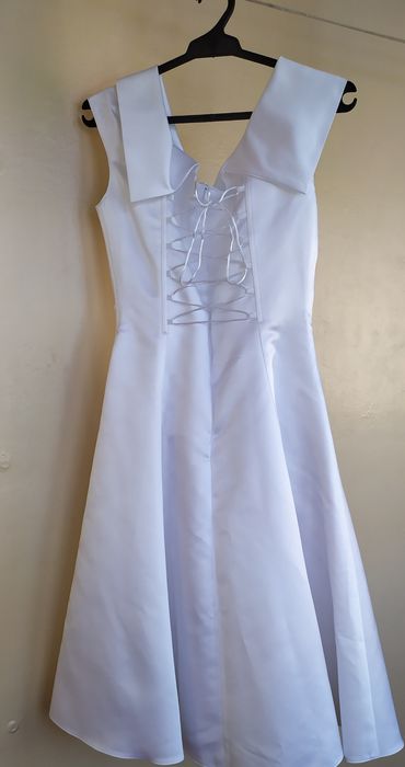 Платье атласное, английское.