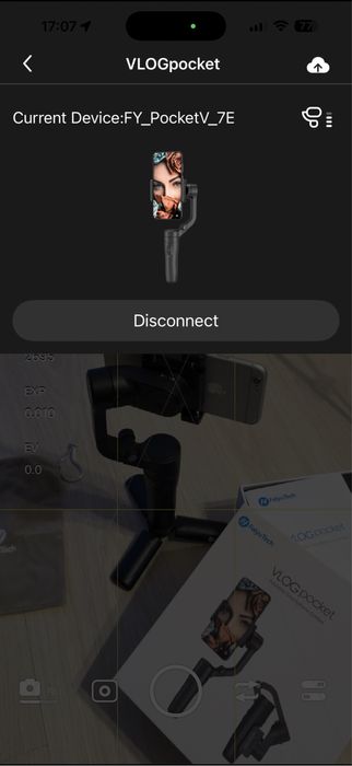 Gimbal pliabil FeiyuTech Vlog Pocket