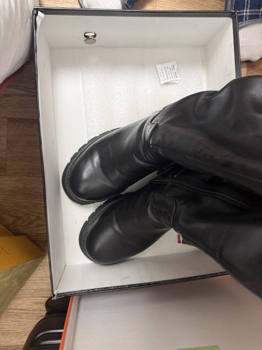 Сапоги Натуральная кожа