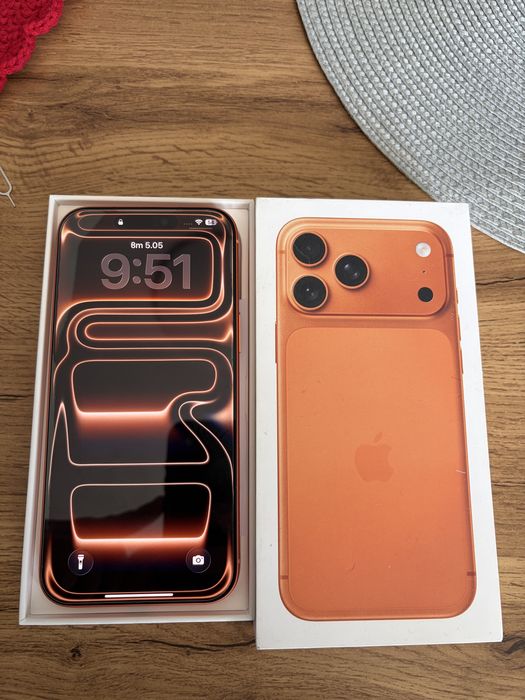 Iphone 17 pro max 256gb Orange