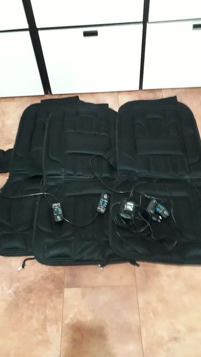 Husa auto de masaj cu incalzire