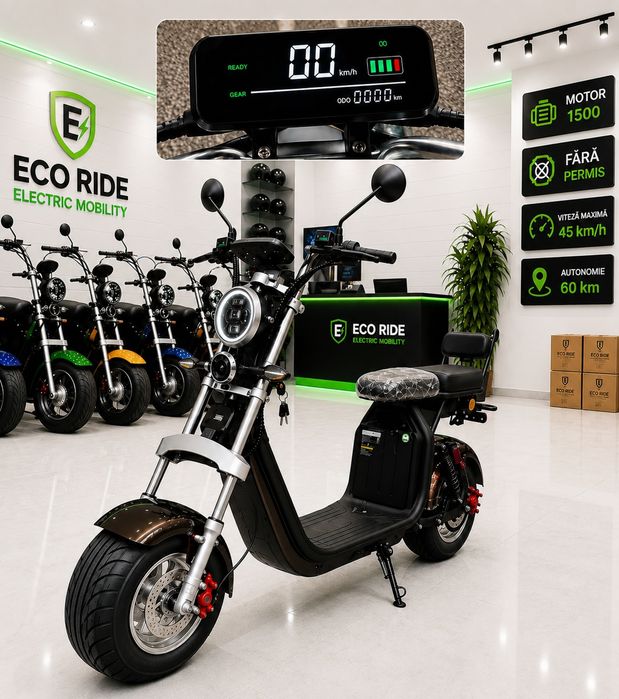 Scuter electric Harley City adaptiv