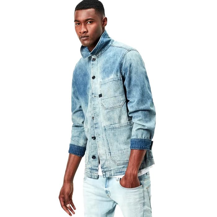 Оригинално дънково яке риза G-STAR RAW Blake M , L ново мъжко