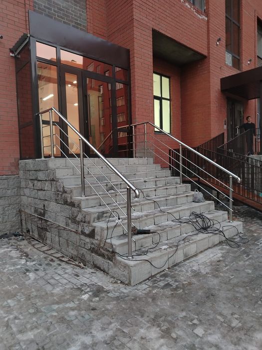 Перила из нержавейки