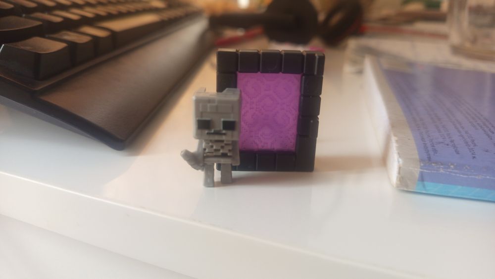 Майнкрафт kinder joy скелет