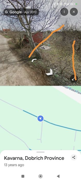 Парцел/лозе в гр. Каварна