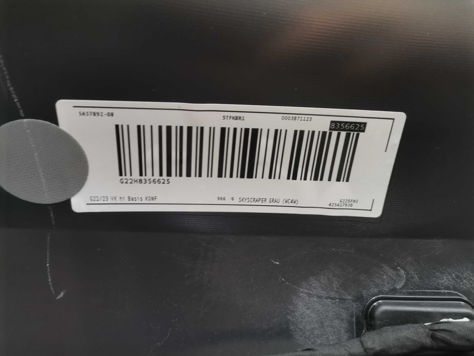 Задна Броня BMW 4 G22 G23 Basis БМВ Г22 Г23 Базов Комплект - А40