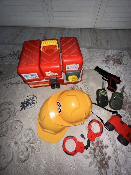 Детски музикален “майсторски” куфар с принадлежности + уоки токи