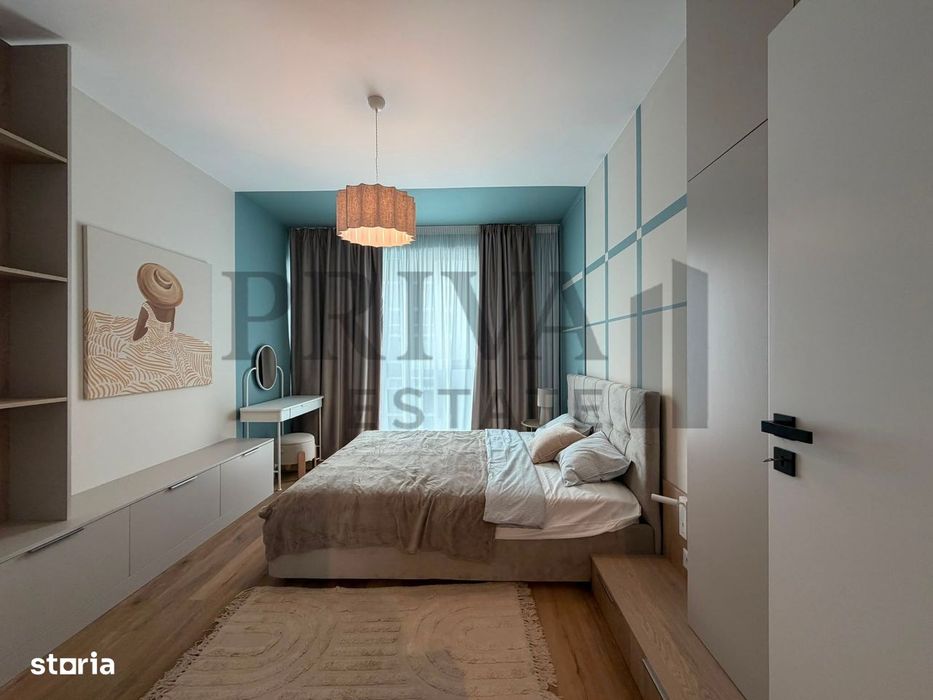 Apartament premium 2 camere mobilat, 55 mp, etaj 3, Nord One Torontal