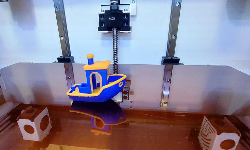 Printer 3D Craftbot Flow Idex XL ca noua +piese extra