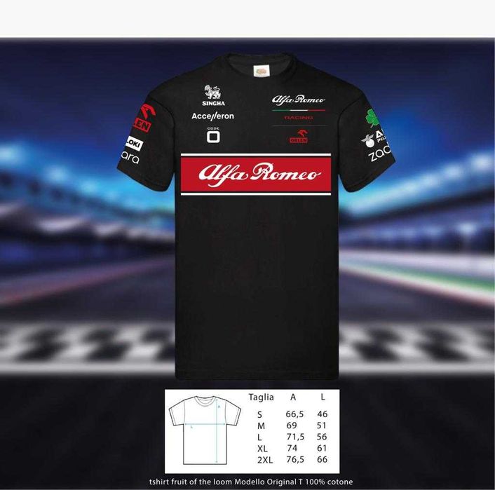 Tricou fan ALFA ROMEO FORMULA 1 Valtteri Bottas idee cadou