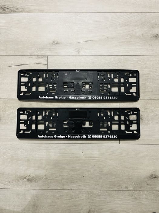 Оригинални подложки за номера за BMW, VW, Mercedes, Nissan