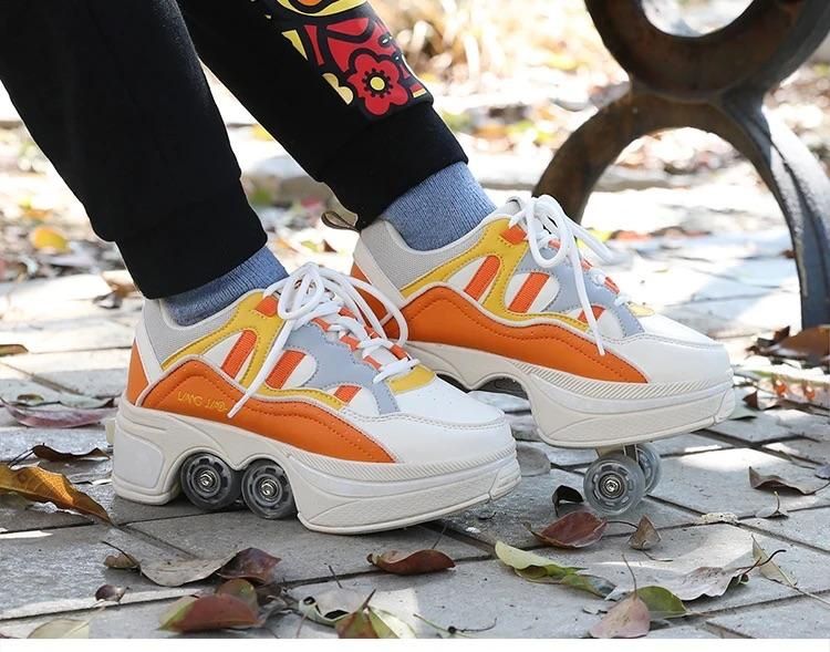 Роликовые кроссовки новые