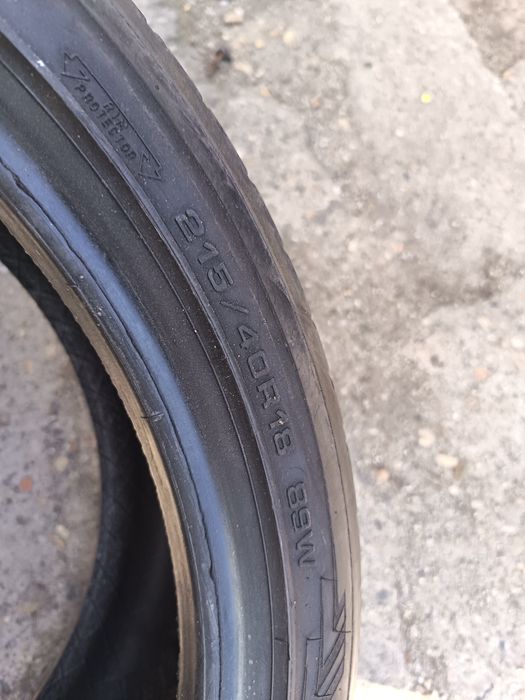 Anvelope vara 215 40 18 Dunlop 2019 5.5mm