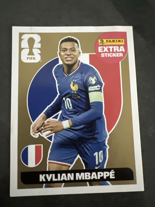 Mbappe Extra Sticker Gold