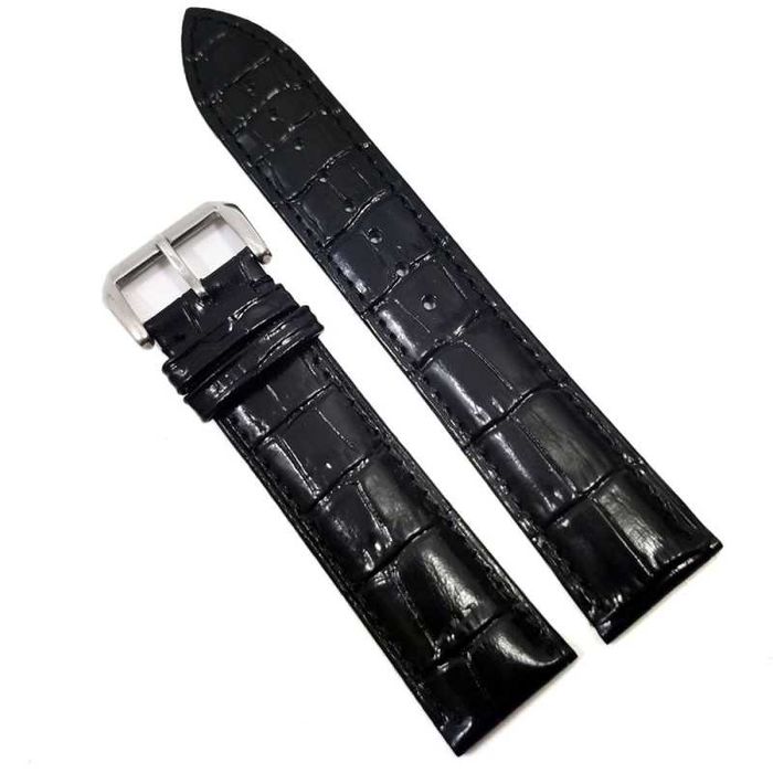 Curea De Ceas Neagra Extractor Telescoape 16mm 18mm 20mm 22mm 24mm