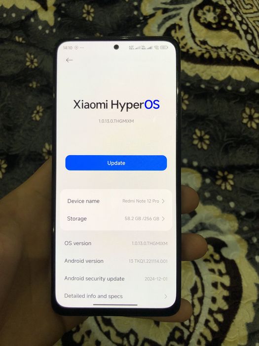 Redmi note 12 pro sotiladj