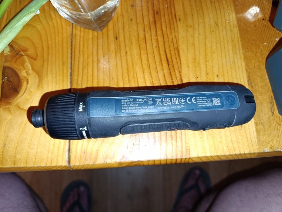 Акумулаторна отвертка Bosch Go3