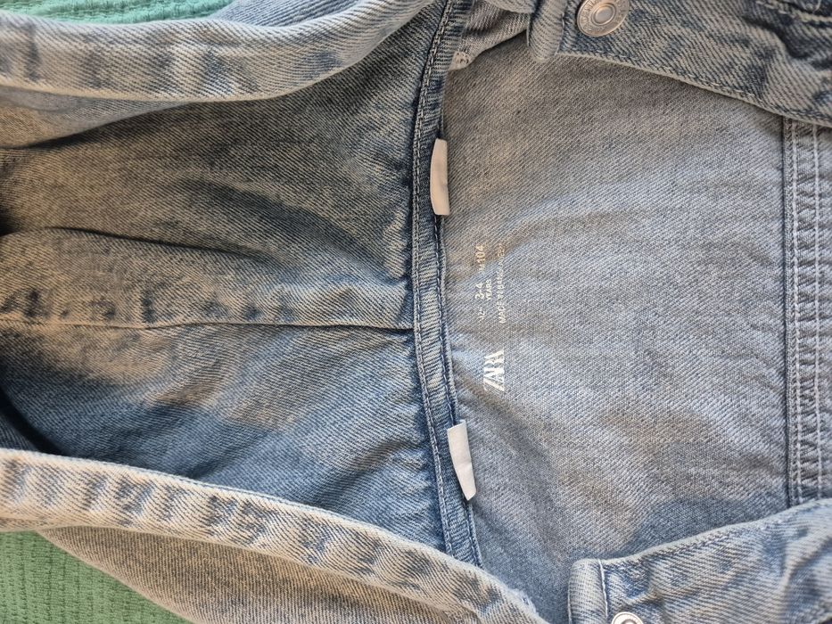 Детска дънкена риза на Zara