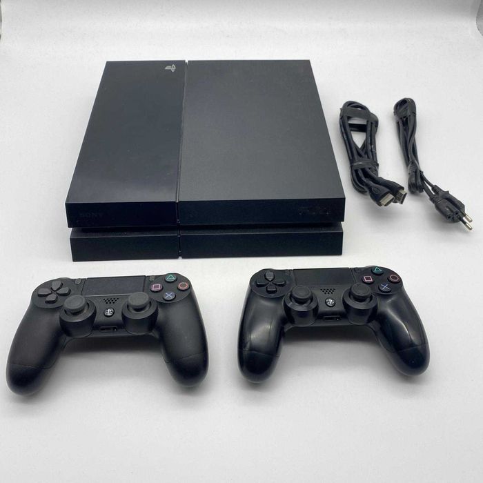 PlayStation 4 PS4 Modat, HDD 500 GB, FC26, GTA 5 - 1 sau 2 manete