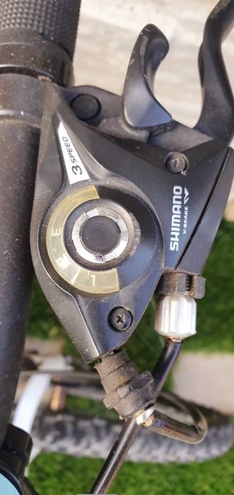 Bicicleta Edoardo Bianchi Forza duel cardu aluminiu roti 26, Shimano