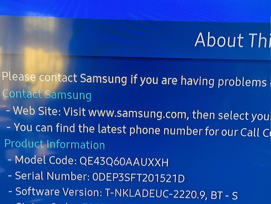 TV Samsung Qled 43Q60A , 108 cm , 4K Ultra HD